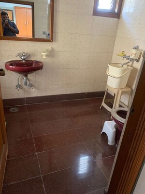 Bathroom in 3 BHK Independent House at Hill View Banjara Hills, Banjara Hills – for Rent