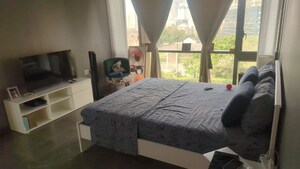 Bedroom in 3 BHK Apartment at Lodha Trump Tower, Worli – for Rent