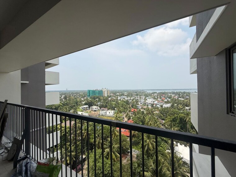 Balcony, nettoor 4 Bedroom 3336 Sq.Ft. Apartment In Nettoor Kochi 10377434