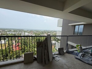 Balcony in 4 BHK Apartment at Nettoor – for Sale