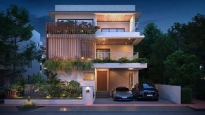 4 BHK Villa – Exterior View View at Bhavya Evora, Nandigama - for Sale