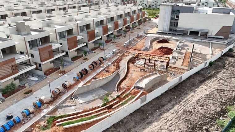 Exterior View, bhavya-evora 4 Bedroom 3739 Sq.Ft. Villa In Nandigama Hyderabad 10630922