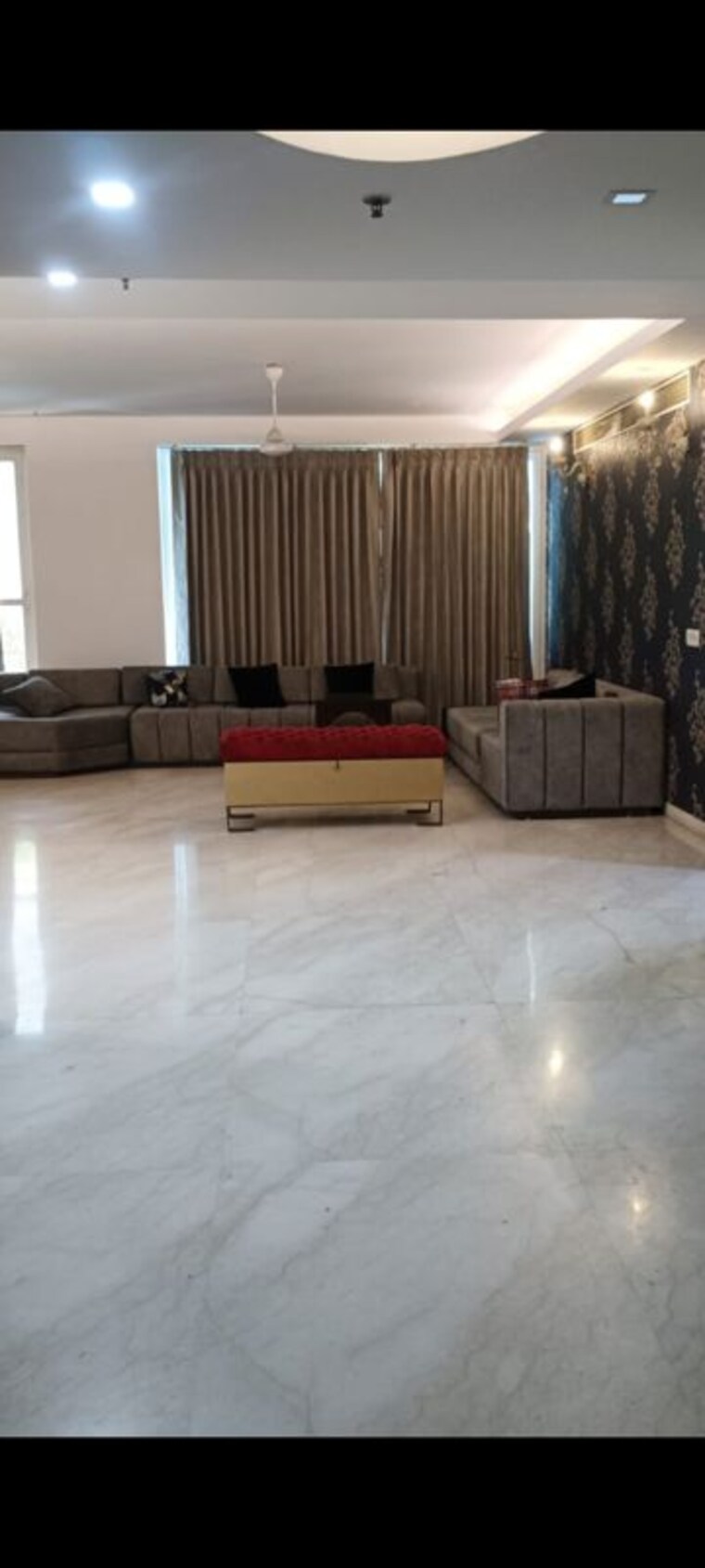 Living Room, omaxe-forest-spa 4 Bedroom 4300 Sq.Ft. Apartment In Sector 93b Noida 10630954
