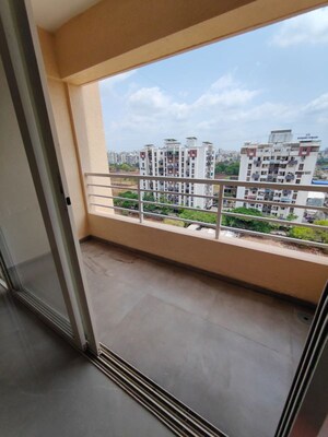 Balcony in 2 BHK Apartment at Vijaylaxmi River Residency, Chikhali – for Rent