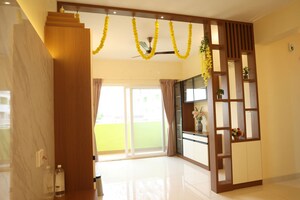 Living Room in 3 BHK Apartment at Salarpuria Sattva Park Cubix, Devanahalli – for Rent
