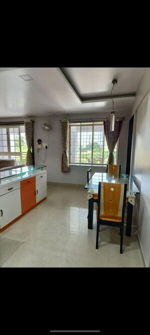 Kitchen in 3 BHK Apartment at Manav Silver Skyscapes, Wakad – for Rent