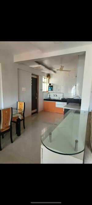 Kitchen in 3 BHK Apartment at Manav Silver Skyscapes, Wakad – for Rent