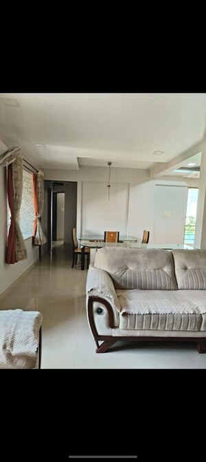 Bedroom in 3 BHK Apartment at Manav Silver Skyscapes, Wakad – for Rent