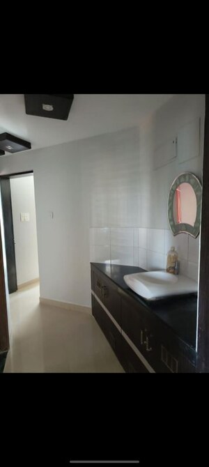 Bathroom in 3 BHK Apartment at Manav Silver Skyscapes, Wakad – for Rent