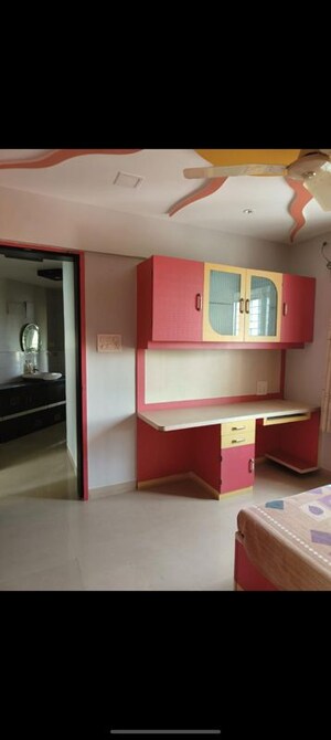 Kitchen in 3 BHK Apartment at Manav Silver Skyscapes, Wakad – for Rent