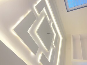Staircase in 3 BHK Apartment at Sujatha Nagar – for Sale