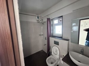 Bathroom in 3 BHK Apartment at Indiabulls Greens, New Panvel – for Rent