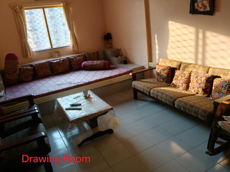 Living Room, gurukul 3 Bedroom 141 Sq.Yd. Apartment In Gurukul Ahmedabad 10578895