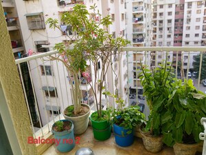 Balcony in 3 BHK Apartment at Gurukul – for Sale