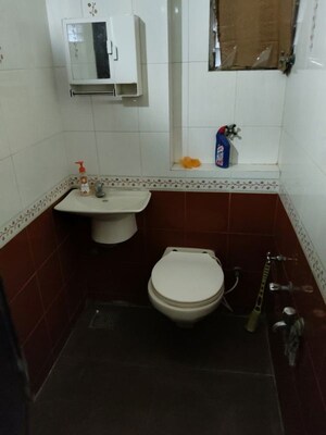 Bathroom in 3 BHK Apartment at Memnagar – for Sale