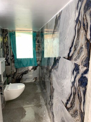 Bathroom in 1 BHK Apartment at Kemps Corner – for Rent