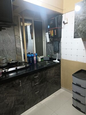 Kitchen in 1 RK Apartment at Seven Eleven Apna Ghar II, Mira Road – for Sale