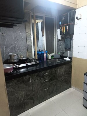 Kitchen in 1 RK Apartment at Seven Eleven Apna Ghar II, Mira Road – for Sale
