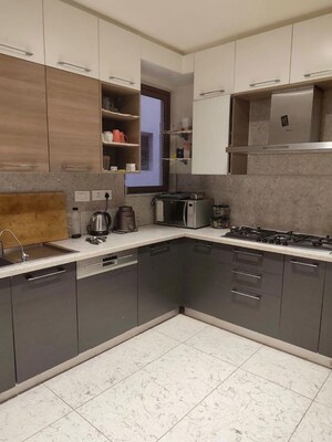 Kitchen in 4 BHK Apartment at Prestige Leela Residency, Kodihalli – for Rent