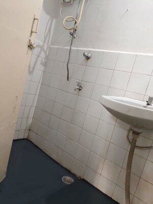 Bathroom in 2 BHK Apartment at Elite Empire Apartment, Balewadi – for Rent