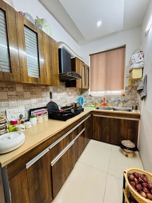 Kitchen in 3 BHK Builder Floor at Dhakoli – for Sale