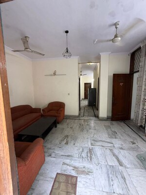 Bedroom in 3 BHK Builder Floor at Chittaranjan Park – for Rent
