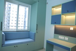 Kitchen in 3 BHK Apartment at Puravankara Purva Zenium, Hosahalli – for Rent