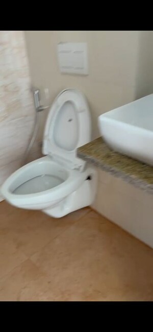 Bathroom in 3 BHK Apartment at Ekta Tripolis, Goregaon West – for Rent