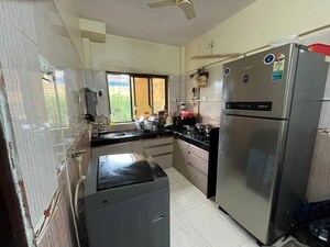 Kitchen in 2 BHK Apartment at Sheth Vasant Oasis, Andheri East – for Rent