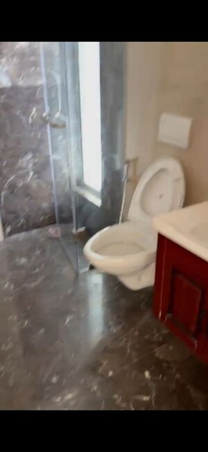 Bathroom in 3 BHK Apartment at Ekta Tripolis, Goregaon West – for Rent