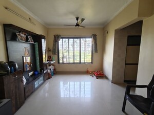 Living Room in 1 BHK Apartment at Puranik City Reserva, Ghodbunder Road – for Rent