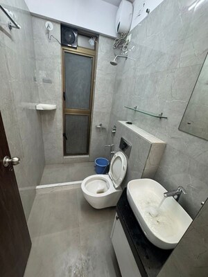 Bathroom in 2 BHK Apartment at Raymond Ten X Habitat, Pokhran Road No Two – for Rent