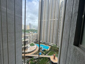 Balcony in 2 BHK Apartment at Raymond Ten X Habitat, Pokhran Road No Two – for Rent