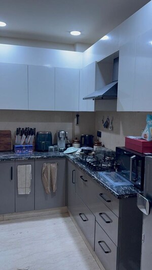 Kitchen in 2 BHK Builder Floor at Kalkaji – for Rent
