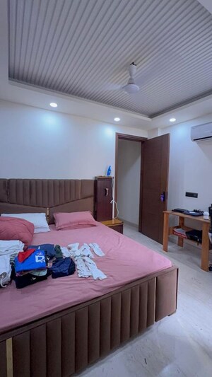 Bedroom in 2 BHK Builder Floor at Kalkaji – for Rent