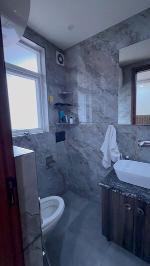 Bathroom in 2 BHK Builder Floor at Kalkaji – for Rent