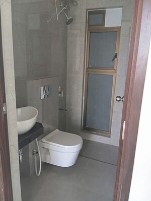 Bathroom in 1 BHK Apartment at Piramal Vaikunth, Balkum Pada – for Rent