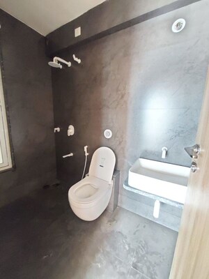 Bathroom in 3 BHK Apartment at Unique K Town, Kiwale – for Rent