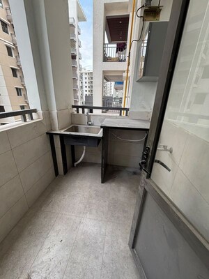 Balcony in 3 BHK Apartment at SRR Sriram River View, Narsingi – for Rent