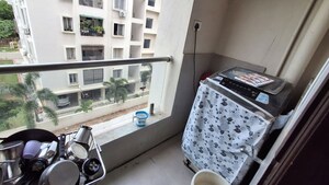 Balcony in 2 BHK Apartment at Paramount Hill County, Kondapur – for Rent