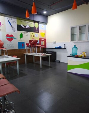 Team Area in  Office Space at Greenscape Cyber One, Vashi Sector 30a – for Rent