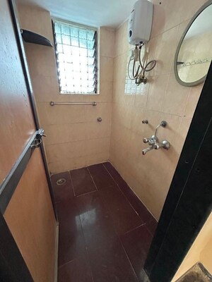 Bathroom in 1 BHK Apartment at Dahisar East – for Rent