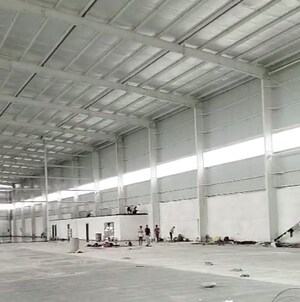  Warehouse – Exterior View View at Sachin - for Rent