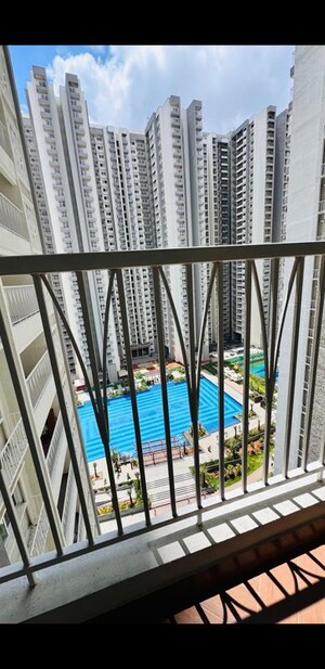 Balcony in 3 BHK Apartment at The Prestige City, Sarjapur Road – for Rent