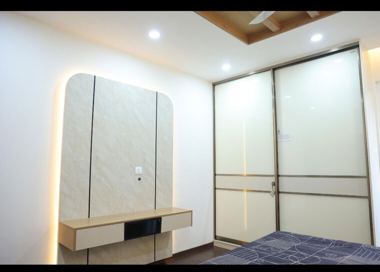 Bedroom, prestige-lakeside-habitat 3 Bedroom 1800 Sq.Ft. Apartment In Varthur Bangalore 10631305