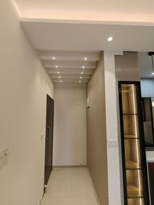 Building Lobby in 2 BHK Apartment at Adarsh Greens, Kogilu – for Rent