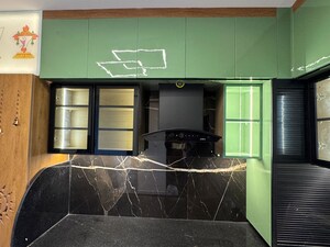 Kitchen in 3 BHK Apartment at Praneeth Pranav Solitaire, Bachupally – for Rent