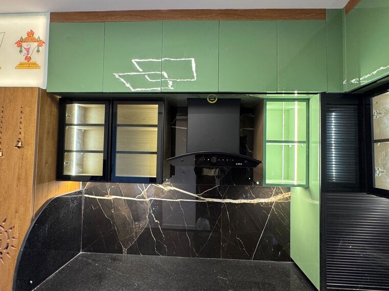 Kitchen, praneeth-pranav-solitaire 3 Bedroom 1710 Sq.Ft. Apartment In Bachupally Hyderabad 10631448