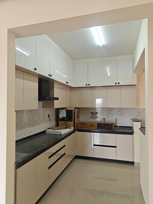 Kitchen in 3 BHK Apartment at TVS Emerald Jardin, Singasandra – for Rent