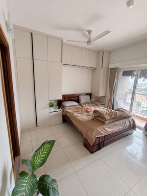Bedroom in 3 BHK Apartment at RMZ Galleria, Yelahanka – for Rent